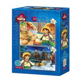 Art Puzzle 5642 2x100 Parça Sihirli Lamba Puzzle
