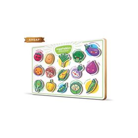 Art Puzzle 5863 Ahşap Frame Sebzeler Puzzle