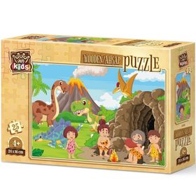 Art Puzzle 5868 25 Parça Taş Devri Ailesi Puzzle