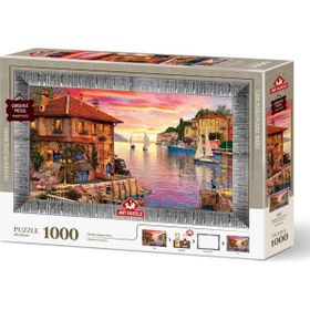 Art Puzzle Akdeniz Limanı 1000 Parça Puzzle