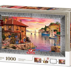 Art Puzzle Akdeniz Limanı 1000 Parça Puzzle