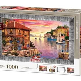 Art Puzzle Akdeniz Limanı 1000 Parça Puzzle