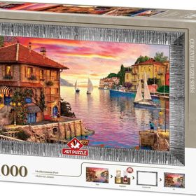 Art Puzzle Akdeniz Limanı 1000 Parça Puzzle