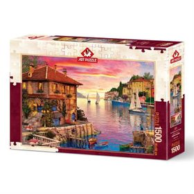 Art Puzzle Akdeniz Limanı 1500 Parça Puzzle