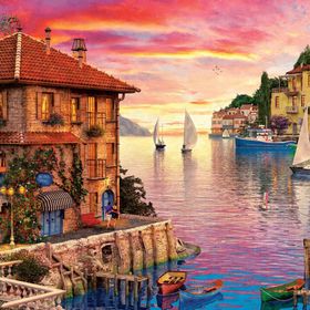 Art Puzzle Akdeniz Limanı 1500 Parça Puzzle