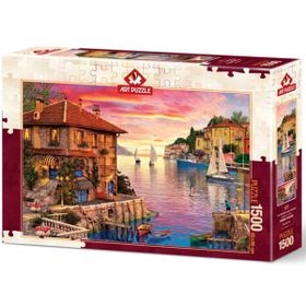 Art Puzzle Akdeniz Limanı 1500 Parça Puzzle