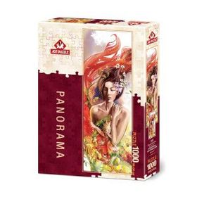 Art Puzzle Balıklarla Dans 1000 Parça Panorama Puzzle