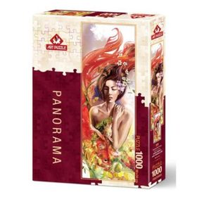Art Puzzle Balıklarla Dans 1000 Parça Panorama Puzzle