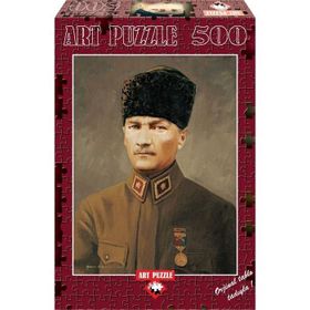 Art Puzzle Başkomutan Mareşal Gazi Mustafa Kemal 500 Parça Puzzle