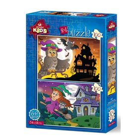 Art Puzzle Baykuş ve Tatlı Cadı