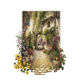Art Puzzle Çiçekli Ara Sokak 500 Parça Puzzle