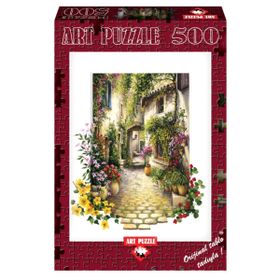Art Puzzle Çiçekli Ara Sokak 500 Parça Puzzle
