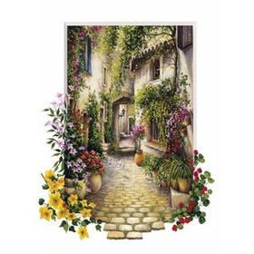 Art Puzzle Çiçekli Ara Sokak 500 Parça Puzzle