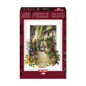Art Puzzle Çiçekli Ara Sokak 500 Parça Puzzle