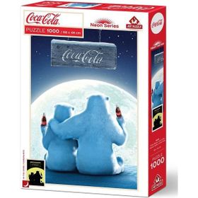 Art Puzzle Coca-Cola Kutup Ayıları 1000 Parça Neon Puzzle