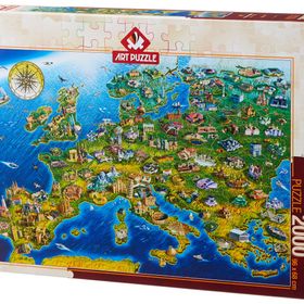 Art Puzzle Dünya Harikaları 2000 Parça Puzzle