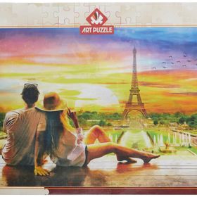 Art Puzzle Günbatımında Romantizm 1500 Parça Puzzle