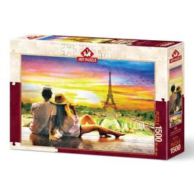 Art Puzzle Günbatımında Romantizm 1500 Parça Puzzle