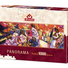 Art Puzzle Jazz'ın Renkleri 1000 Parça Panorama Puzzle