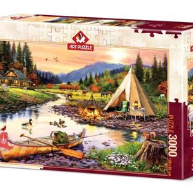 Art Puzzle Kamp Dostları 3000 Parça Puzzle