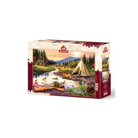 Art Puzzle Kamp Dostları 3000 Parça Puzzle