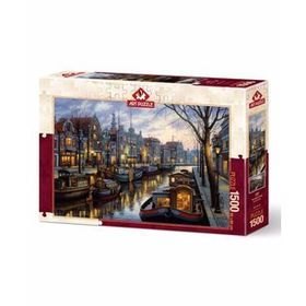 Art Puzzle Kanal Işıkarı 1500 Parça Puzzle