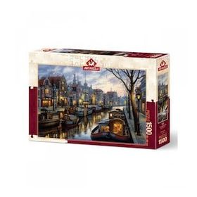 Art Puzzle Kanal Işıkarı 1500 Parça Puzzle