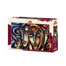 Art Puzzle Kaybedenler Kulübü 1000 Parça Puzzle