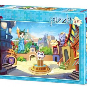 Art Puzzle Kedi Kasabası 100 Parça Puzzle