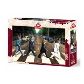 Art Puzzle Kedi Yolu 1000 Parça Puzzle