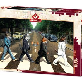 Art Puzzle Kedi Yolu 1000 Parça Puzzle