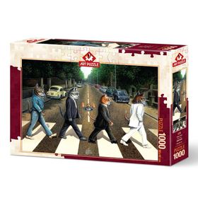 Art Puzzle Kedi Yolu 1000 Parça Puzzle