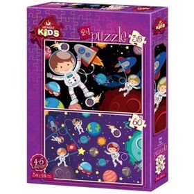 Art Puzzle Kıds 35 + 60 Parça Uzay 4495 Puzzle