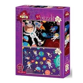Art Puzzle Kıds 35 + 60 Parça Uzay 4495 Puzzle