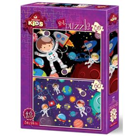 Art Puzzle Kıds 35 + 60 Parça Uzay 4495 Puzzle