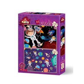 Art Puzzle Kıds 35 + 60 Parça Uzay 4495 Puzzle