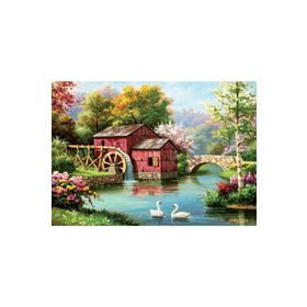 Art Puzzle Kırmızı Eski Değirmen 1000 Parça Puzzle