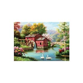 Art Puzzle Kırmızı Eski Değirmen 1000 Parça Puzzle