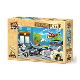 Art Puzzle Koruyucu Ekip 50 Parça Ahşap Puzzle