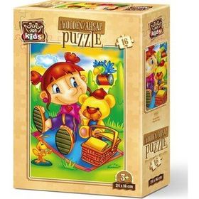 Art Puzzle Misafir Kuş 16 Parça Ahşap Puzzle