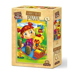 Art Puzzle Misafir Kuş 16 Parça Ahşap Puzzle