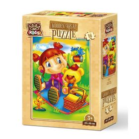 Art Puzzle Misafir Kuş 16 Parça Ahşap Puzzle