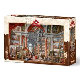 Art Puzzle Modern Roma Manzaralı Resim Galerisi 2000 Parça Puzzle