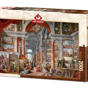 Art Puzzle Modern Roma Manzaralı Resim Galerisi 2000 Parça Puzzle