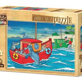 Art Puzzle Mutlu Fok Balıkları 25 Parça Ahşap Puzzle