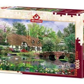 Art Puzzle Nilüfer Çiçekleri 1000 Parça Puzzle