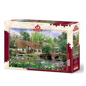 Art Puzzle Nilüfer Çiçekleri 1000 Parça Puzzle