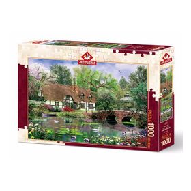 Art Puzzle Nilüfer Çiçekleri 1000 Parça Puzzle