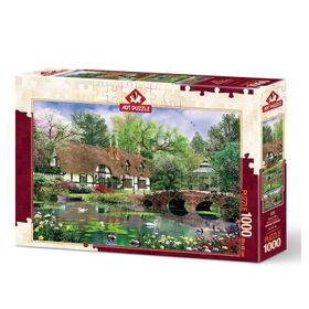 Art Puzzle Nilüfer Çiçekleri 1000 Parça Puzzle