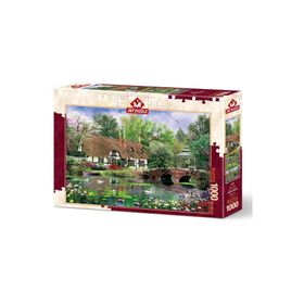 Art Puzzle Nilüfer Çiçekleri 1000 Parça Puzzle
